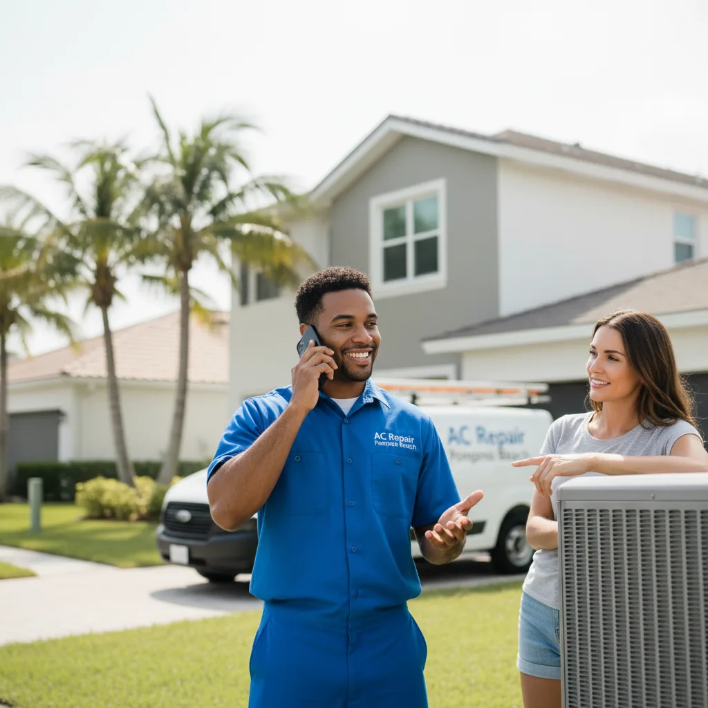 AC Repair Pompano Beach customer support in Glenshaw